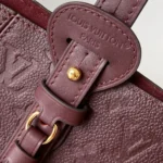 Louis Vuitton LV Women All In One MM Cowhide Leather-Maroon M25888