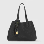 Louis Vuitton LV Women All In One PM Cowhide Leather-Black M25858