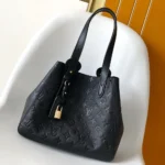 Louis Vuitton LV Women All In One PM Cowhide Leather-Black M25858