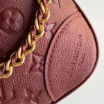 Louis Vuitton LV Women Boulogne PM Embossed Grained Cowhide Leather-M25827