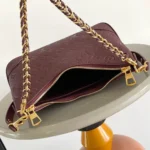 Louis Vuitton LV Women Boulogne PM Embossed Grained Cowhide Leather-M25827