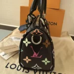 Louis Vuitton LV Women LV x TM Nano Speedy-Black M13406