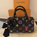Louis Vuitton LV Women LV x TM Nano Speedy-Black M13406