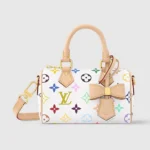 Louis Vuitton LV Women LV x TM Nano Speedy-White M13391