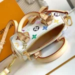 Louis Vuitton LV Women LV x TM Nano Speedy-White M13391