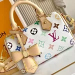 Louis Vuitton LV Women LV x TM Nano Speedy-White M13391
