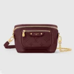 Louis Vuitton LV Women Mini Bumbag Embossed Grained Cowhide Leather M25905