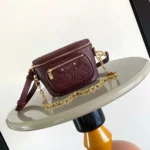 Louis Vuitton LV Women Mini Bumbag Embossed Grained Cowhide Leather M25905