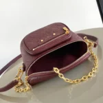 Louis Vuitton LV Women Mini Bumbag Embossed Grained Cowhide Leather M25905