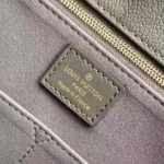 Louis Vuitton LV Women Onthego MM Embossed Grained Cowhide Leather M25523