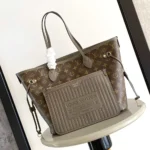 Louis Vuitton LV Women Reversible Neverfull Inside Out MM M25664