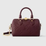 Louis Vuitton LV Women Speedy Bandouliere 20-Maroon M25929