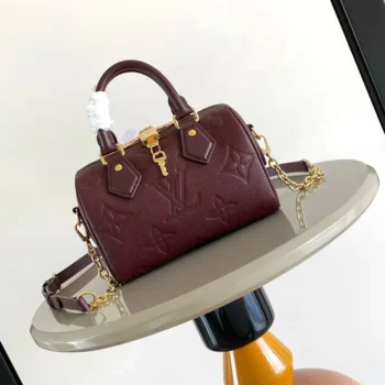 Louis Vuitton LV Women Speedy Bandouliere 20-Maroon M25929