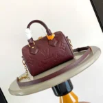 Louis Vuitton LV Women Speedy Bandouliere 20-Maroon M25929