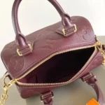 Louis Vuitton LV Women Speedy Bandouliere 20-Maroon M25929