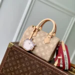 Louis Vuitton LV Women Speedy Bandouliere 20 Meowgram Coated Canvas-M15151
