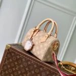 Louis Vuitton LV Women Speedy Bandouliere 20 Meowgram Coated Canvas-M15151