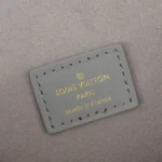 Louis Vuitton LV Women Vanity PM Handbag Silver Monogram-Embossed Lambskin