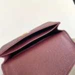 Louis Vuitton LV Women Wallet On Chain Rosy-Maroon M25814