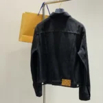 Louis Vuitton Men LV Denim Trucker Jacket 1AILKE