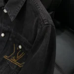 Louis Vuitton Men LV Denim Trucker Jacket 1AILKE