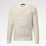 Louis Vuitton Men Long-Sleeved Cable-Knit Crewneck 1AHVOG