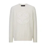 Louis Vuitton Men Long-Sleeved Cable-Knit Crewneck 1AHVOG