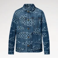 Louis Vuitton Men Monogram Denim Workwear Blouson 1AILN5