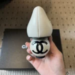 Chanel Women Mary Janes Lambskin Patent Calfskin & Imitation Pearls-White