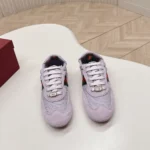 Gucci Unisex Shift Sneaker Lilac Fabric 857963AAF1Z