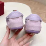 Gucci Unisex Shift Sneaker Lilac Fabric 857963AAF1Z