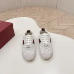 Gucci Unisex Shift Sneaker White GG Canvas 857963AAF2F