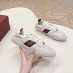 Gucci Unisex Shift Sneaker White GG Canvas 857963AAF2F