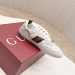Gucci Unisex Shift Sneaker White GG Canvas 857963AAF2F