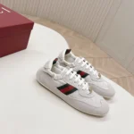 Gucci Unisex Shift Sneaker White GG Canvas 857963AAF2F