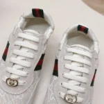 Gucci Unisex Shift Sneaker White GG Canvas 857963AAF2F