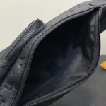 Louis Vuitton LV Unisex Duo Slingbag Black Calf Leather