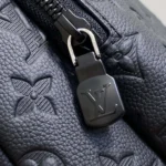 Louis Vuitton LV Unisex Duo Slingbag Black Calf Leather
