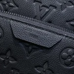 Louis Vuitton LV Unisex Duo Slingbag Black Calf Leather