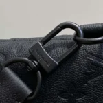 Louis Vuitton LV Unisex Duo Slingbag Black Calf Leather