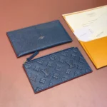 Louis Vuitton LV Women Pochette Félicie Monogram Empreinte-Navy