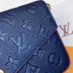 Louis Vuitton LV Women Pochette Félicie Monogram Empreinte-Navy