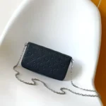 Louis Vuitton LV Women Pochette Félicie Monogram Empreinte-Navy M27048