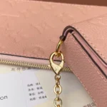Louis Vuitton LV Women Pochette Félicie Monogram Empreinte-Pink M82608