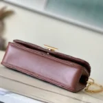 Louis Vuitton LV Women Wallet On Chain GO -14 Lambskin leather-Tan M13841