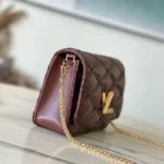 Louis Vuitton LV Women Wallet On Chain GO -14 Lambskin leather-Tan M13841
