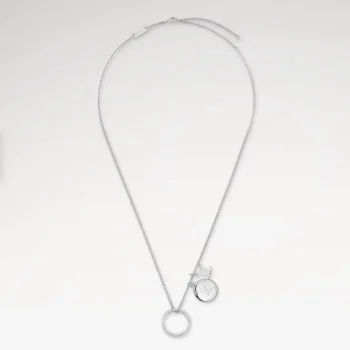 Louis Vuitton Unisex LV Monogram Charms Necklace M62485