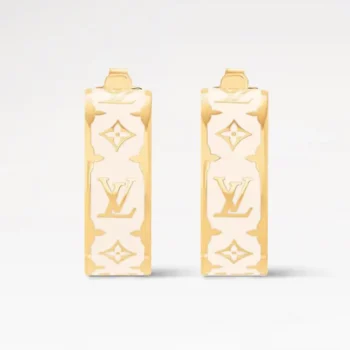 Louis Vuitton Women LV Nanogram Enamel Earrings M01830