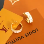 Louis Vuitton Women LV Nanogram Enamel Earrings M01830