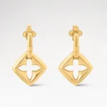 Louis Vuitton Women LV Puffygram Earrings M01174